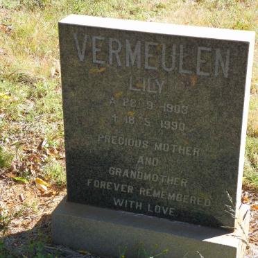 VERMEULEN Lily 1903-1980