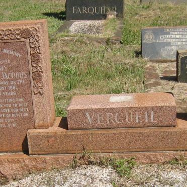 VERCUEIL Johannes Jacobus -1961 :: VERCUEIL Charles -1954 :: VERCUEIL Brett Joel -1969 