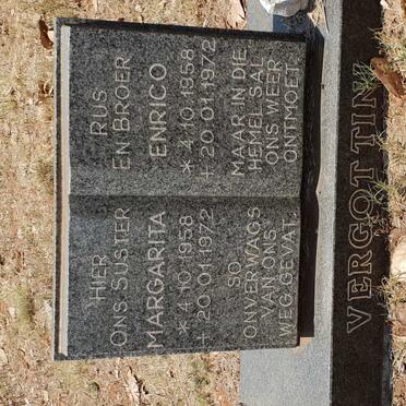 VERGOTTINI Margarita 1958-1972 :: VERGOTTINI Enrico 1958-1972