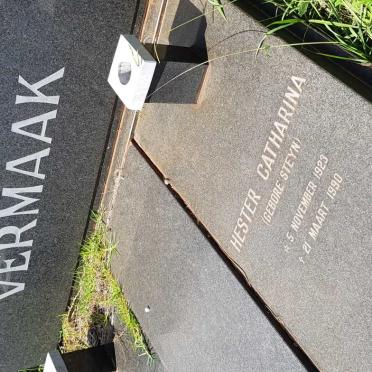 VERMAAK Frans Nicholaas 1920-1991 &amp;  Hester Catharina STEYN 1923-1990