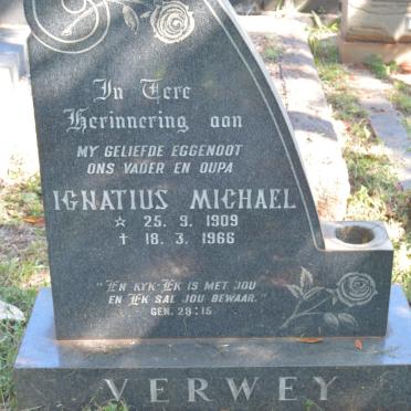 VERWEY Ignatius Michael 1909-1966