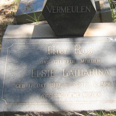 VERMEULEN Elsie Catharina 1910-1967