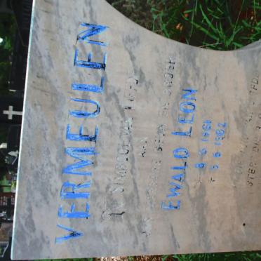 VERMEULEN Ewald Leon 1961-1982