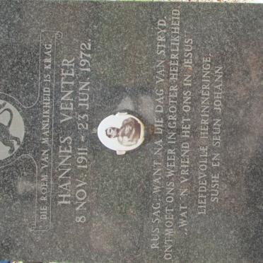 VENTER Hannes 1911-1972