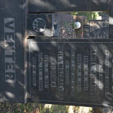 VENTER Daniel Johannes 1893-1955 &amp; Heila Magdalena Hendrika 1897-1986