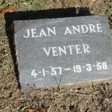 VENTER Jean André 1957-1958