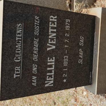 VENTER Nellie 1893-1979