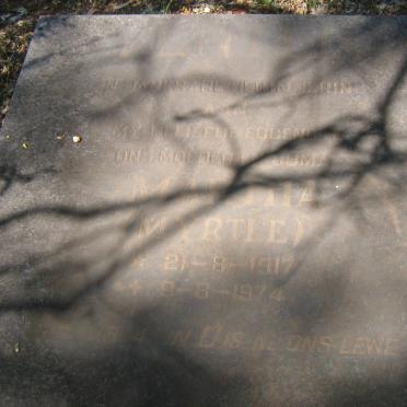 VENTER Martha 1917-1974