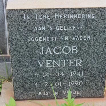 VENTER Jacob 1941-1990