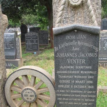 VENTER Johannes Jacobus 1896-1953