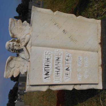 VENTER Andries Johannes 1928-1975