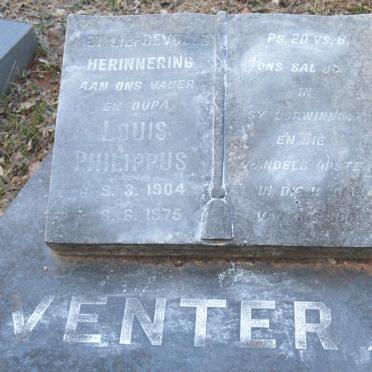 VENTER Louis Philippus 1904-1975