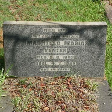 VENTER Machteld Maria 1885-1959