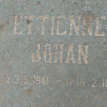 VENTER Ettienne Johan 1941-1973