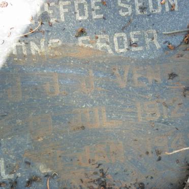 VENTER J.J.J. 1912-1943