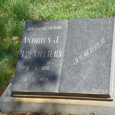 VILLIERS Andries J.B., de 1896-1959