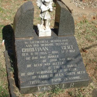 VISSER Christiaan Gert 1955-1957