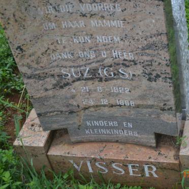 VISSER G.S. 1922-1988