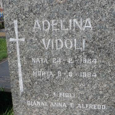 VIDOLI Adelina 1884-1984