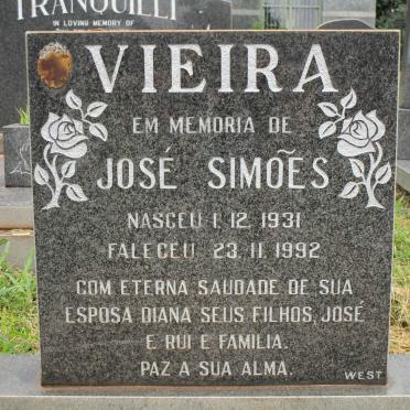VIEIRA Jose Simoes 1931-1992