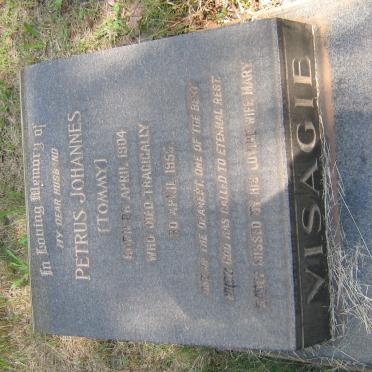 VISAGIE Petrus Johannes 1904-1955