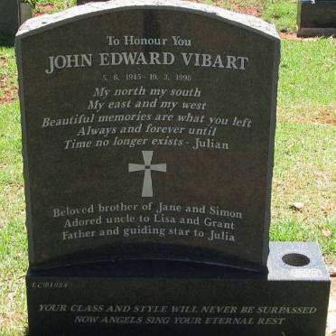 VIBART John Edward 1945-1996