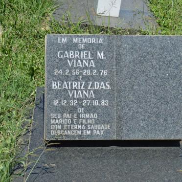 VIANA Beatriz Z. Das 1932-1983 :: VIANA Gabriel M. 1956-1976