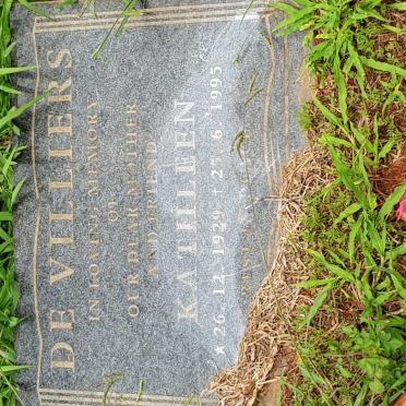 VILLIERS Kathleen, de 1929-1995