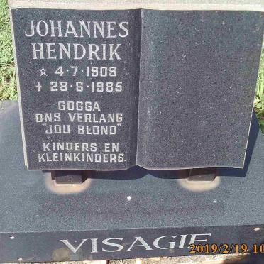 VISAGIE Johannes Hendrik 1909-1985