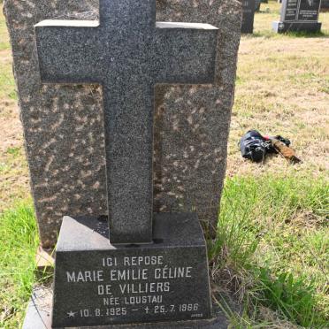 VILLIERS Marie Emilie Celine, de nee LOUSTAU 1925-1966