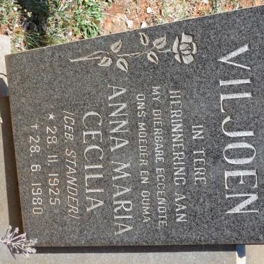 VILJOEN Anna Maria Cecilia nee STANDER 1925-1980