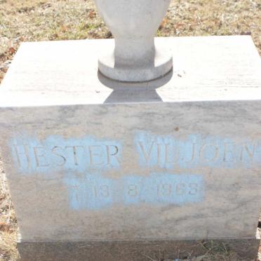 VILJOEN Hester 1963-1963