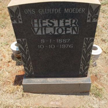 VILJOEN Hester 1887-1976