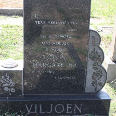 VILJOEN Louisa Margaretha 1910-1967