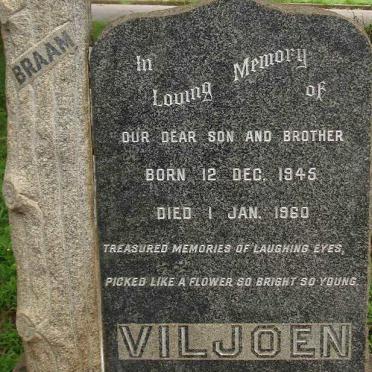 VILJOEN Braam 1945-1960
