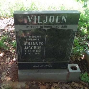 VILJOEN Johannes Jacobus 1913-1983