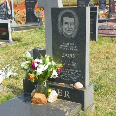 VISSER Jaco 1972-2003