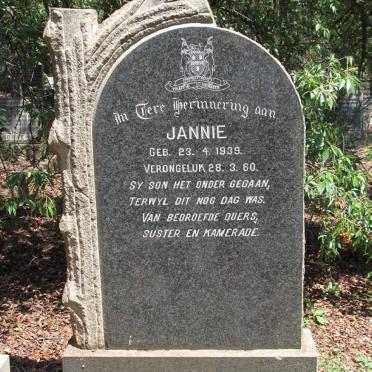 VLOK Jannie 1939-1960