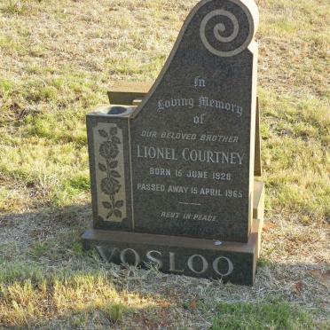 VOSLOO Lionel Courtney 1928-1965