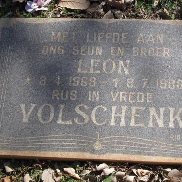 VOLSCHENK Leon 1968-1988