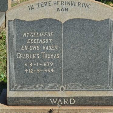 WARD Charles Thomas 1879-1954