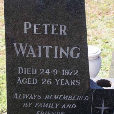 WAITING Peter -1972
