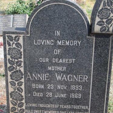 WAGNER Annie 1893-1969