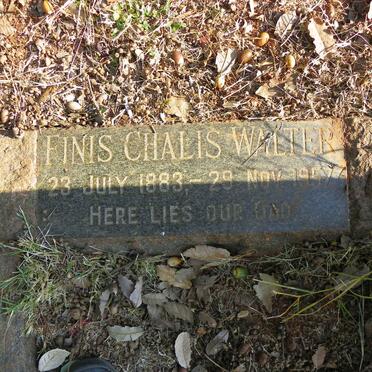 WALTER Finis Chalis 1883-1957 &amp; Letitia 1885-1957