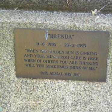 ? Brenda 1936-1995