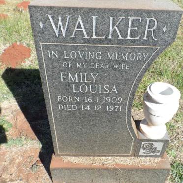 WALKER Emily Louisa 1909-1971