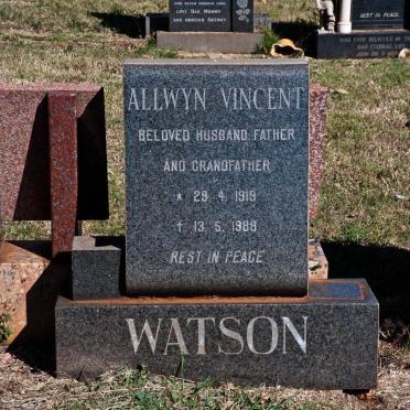 WATSON Allwyn Vincent 1919-1988