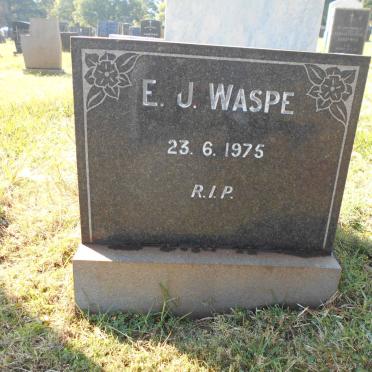 WASPE E.J. -1975