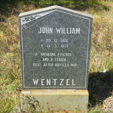 WENTZEL John William 1926-1973