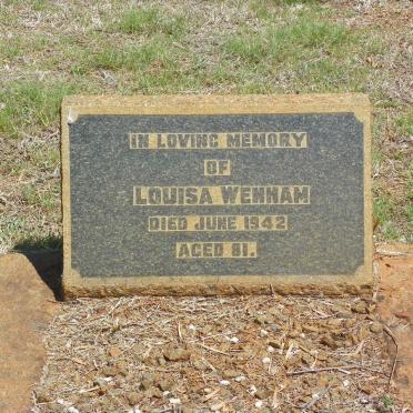 WENHAM Louisa -1942